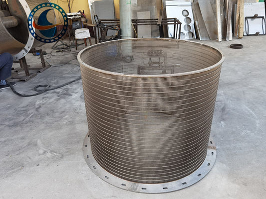 Vee Wire Stainless Steel 304 Screen Pipes Used In Sewage Treatment