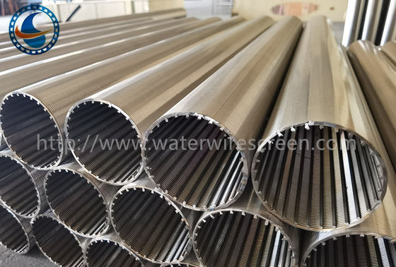 Duplex Steel 2507 Water Wire Screen With 0.13mm Slot