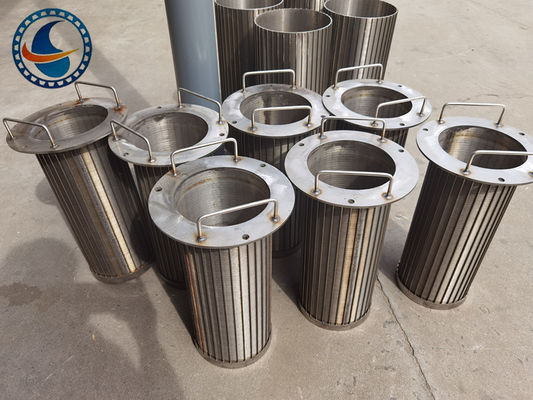 Stainless Steel 304 Reverse Wedge Type Screen Tube 600mm Length For Oil Gas