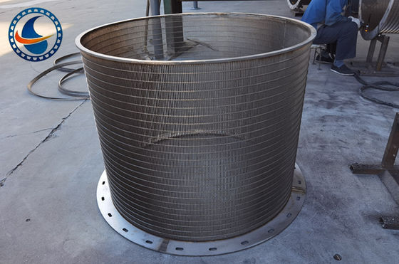 Vee Wire Stainless Steel 304 Screen Pipes Used In Sewage Treatment