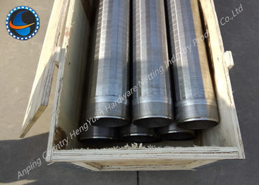 Anti Corrosion Johnson Wire Screen For Paper Making / Water Treatment Industry