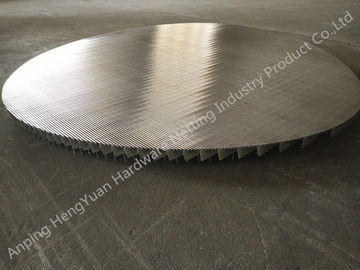 High Performance Lauter Tun Screen Filter , Beer Wedge Wire Screen Panel