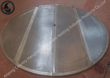 Precision Welding Wedge Wire Screen Panels False Bottom Anti - Corrosion