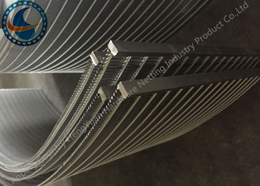 0.25mm Slot Opening Stainless Steel Waste Water Parabolic Screen