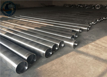 V Shape Wire Wrapped Continuous Slot Screen For Water Treatment System