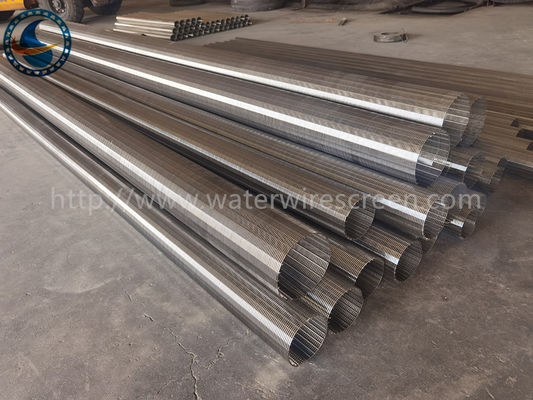 Duplex Steel 2507 Water Wire Screen With 0.13mm Slot