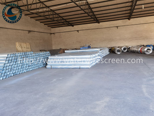 Low Carbon Galvanized 6-5/8" Continuous Downhole Slotted Tube