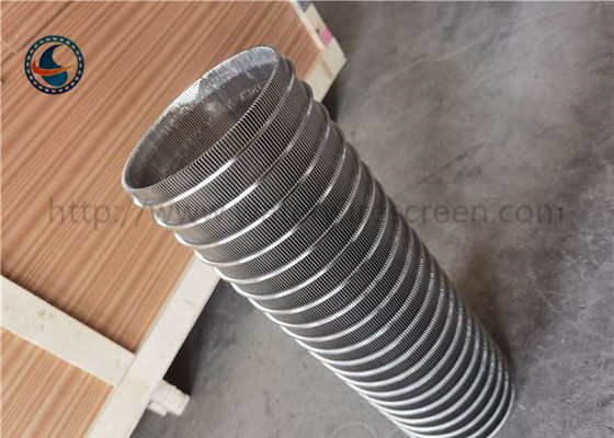 Johnson Trapezoidal V Line Vee Wire Filter Screen Fito Back Flush