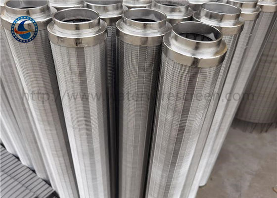 Precision Fine Water Filter Johnson Wedge Wire Screen Pipe 100 Micron