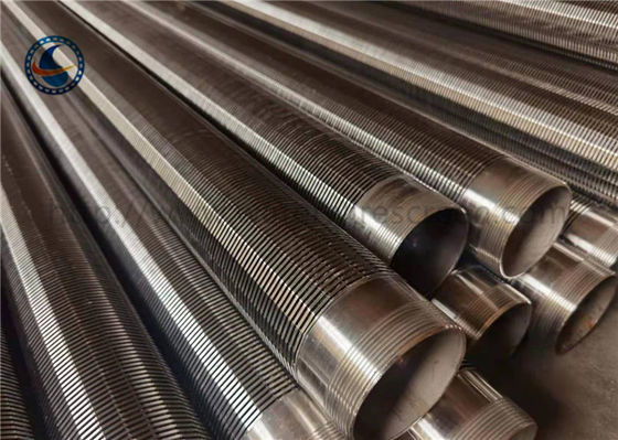 Filter Mesh Stainless Steel Wire Johnson Wedge Wire Screen Pipe