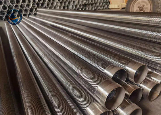 Filter Mesh Stainless Steel Wire Johnson Wedge Wire Screen Pipe