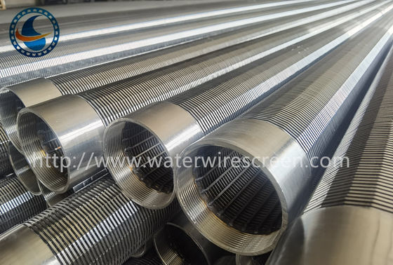 Slot 2.0mm Filter Geothermal Wells Wire Wrapped Screen