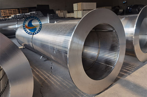 Ss 321 Johnson Type Continuous Slot Wedge Wire Screen Pipe