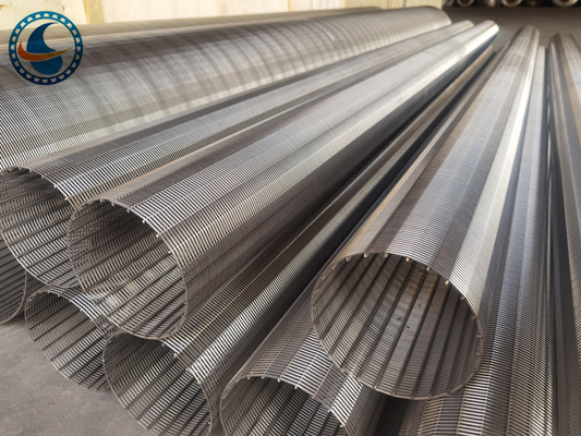 Looped Type Wedge Wire Ss 304 Water Well Screen Pipe