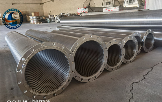 Draht-Schirm-Profil-Draht des Keil-SS304 sortieren Od 325mm für vertikalen Wells aus