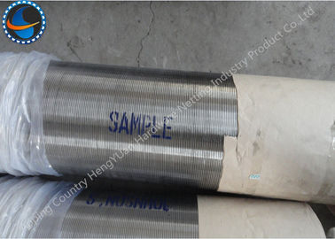 Edelstahl-STC verlegtes Draht-Verpackungs-Filterrohr für Wasser-Brunnen und Ölquelle