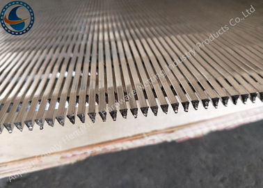 Kundenspezifische Keil-Draht-Schirm-Platten/Edelstahl-Maschen-Platten-nicht- Verstopfung