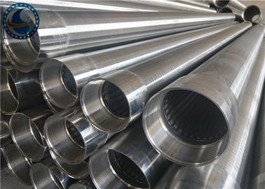 Antikorrosions-Downhole gekerbtes Rohr, Edelstahl-Wasser-Brunnenfilter-Rohr