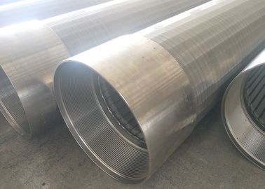 Eingewickelter Brunnenfilter Profilte Draht für Wasser-und Öl-Filtration