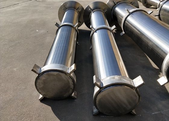 Draht des Edelstahl-V wickelte 29mm Dia Gravel Pack Screen ein