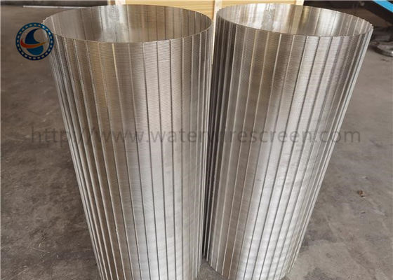 Gekerbter Keil-Draht-Siebfilter Johnson Well Mesh Stainless 304 316 316l