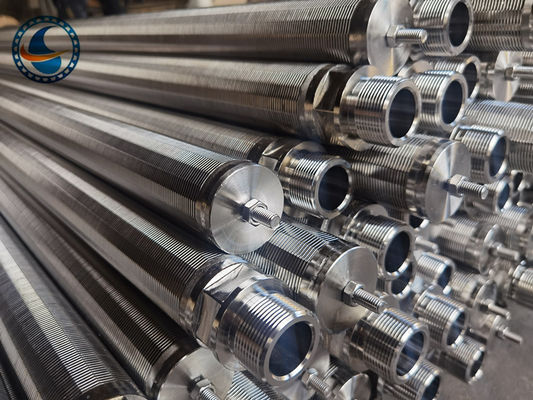 Restöl-Hydrierungs-automatisches Wellengang-Keil-Draht-Filterrohr