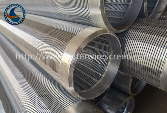 4-1/2inch Lcg Johnson Non Clogging Wire Wrapped Schirm-Rohr für flachen Brunnen