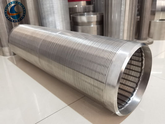 6-5/8“ ununterbrochene Schlitz-Wasser-Brunnen-Vee Wire Screen For Sand-Steuerung