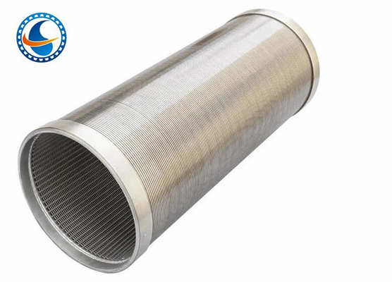 Ss304 Bohrbrunnen 6-5/8“ Johnson Wire Screen Pipe