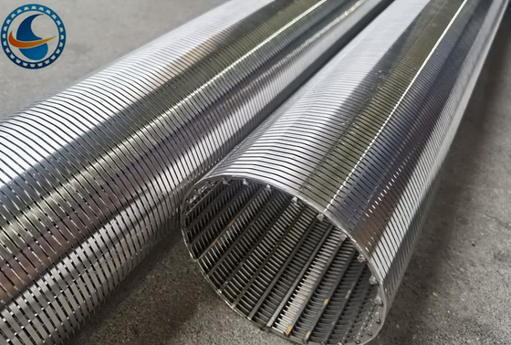 118mm Dia Ss Wedge Wire Filter Schirm-Kerzen für Erdölraffinerie-Vulkanisierung