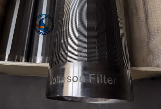 Edelstahl-Johnson Filter Welded Wedge Wire-Filterrohr