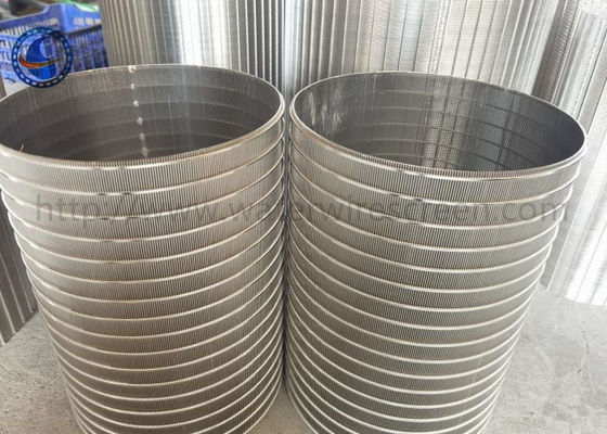 Rückseiten-Keil-Siebfilter-Johnson Drum Screen For Back-Reinigung des Edelstahl-316l