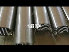 Edelstahlwasserbrunnen-Sandsteuerfilterrohr für Filter