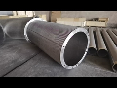 SS 304 Profil Umgekehrter Keil Vee-Wire Screen Rohre