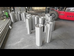 Rohr aus Edelstahl 316L, VEE-förmig